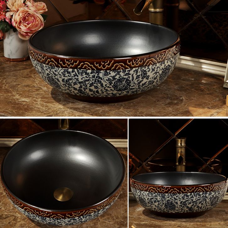 Porcelain Trough Bathroom Sink Traditional Trough Bathroom Sink