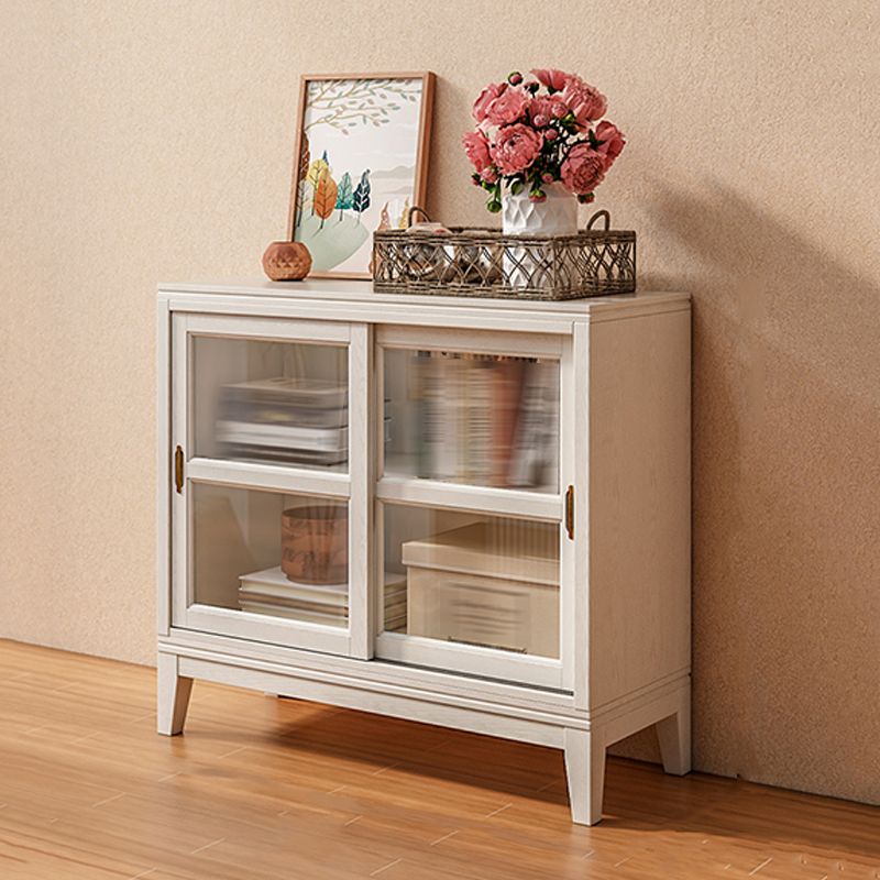 Contemporary Style Bookshelf with Door Bookcase for Home Office Study Room