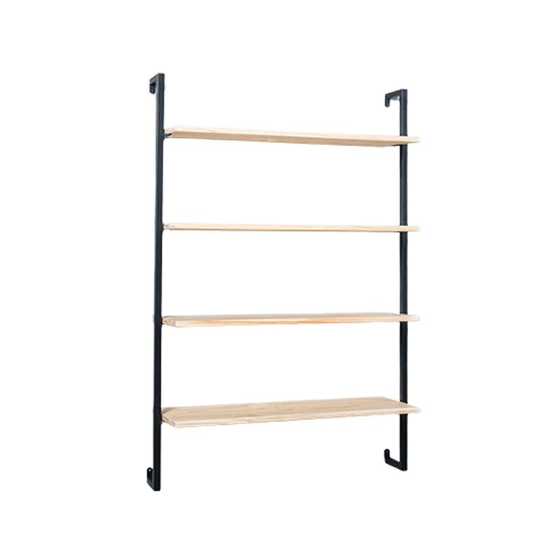 Light Luxury Wall Mounted Book Shelf Floating Metal Bookcase