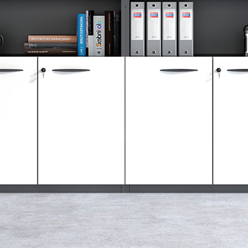 Modern Lateral File Cabinet Wood Filing Cabinet with Locking Storage