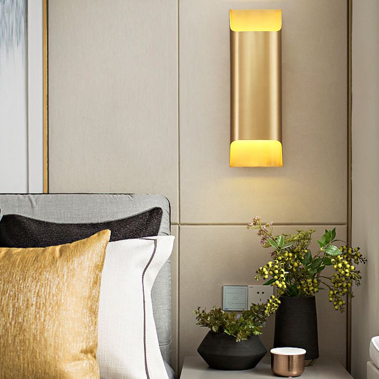 Modern Simplicity Geometric Wall Mounted Lamps Aluminum Wall Mount Light Fixture for Bedroom