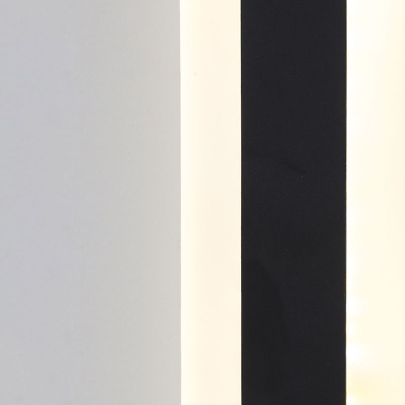 Modern Style Wall Lamp LED Waterproof Wall Mount Lamp with Acrylic Shade for Garden