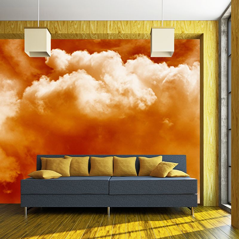 Environment Friendly Sky Mural Contemporary Photography Sitting Room Wall Mural