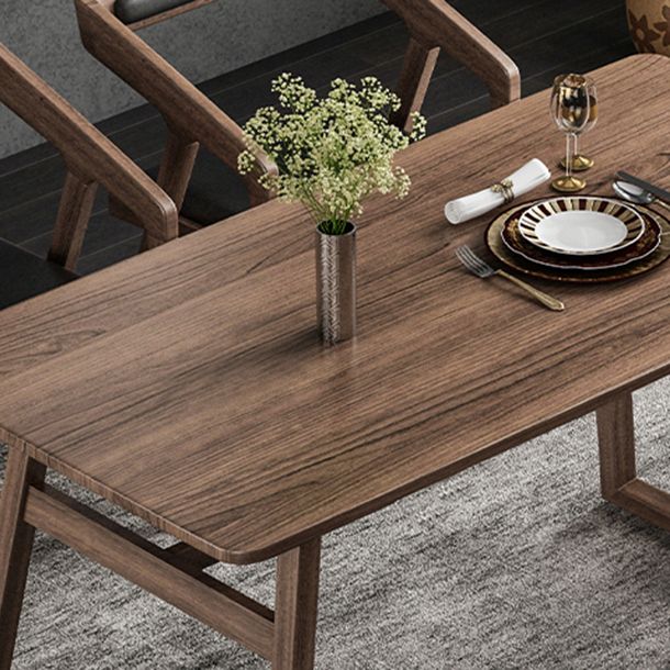 Traditional Wood Dinette Set 1/2/5/7 Pieces Rectangle Table Set for Dining Room