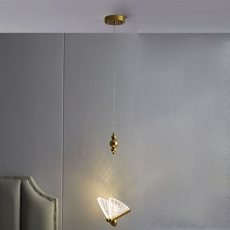 Klarer Schmetterling hängende Deckenleuchte modern