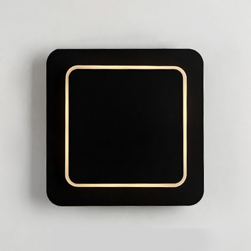 Lámpara de montaje en la pared LED lámpara de aplastador de pared de la noche de la noche del interior de la noche