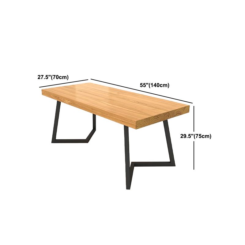 Rectangle 1/2/5/6/7 Pieces Dining Set Modern Double Pedestal Dinette Set