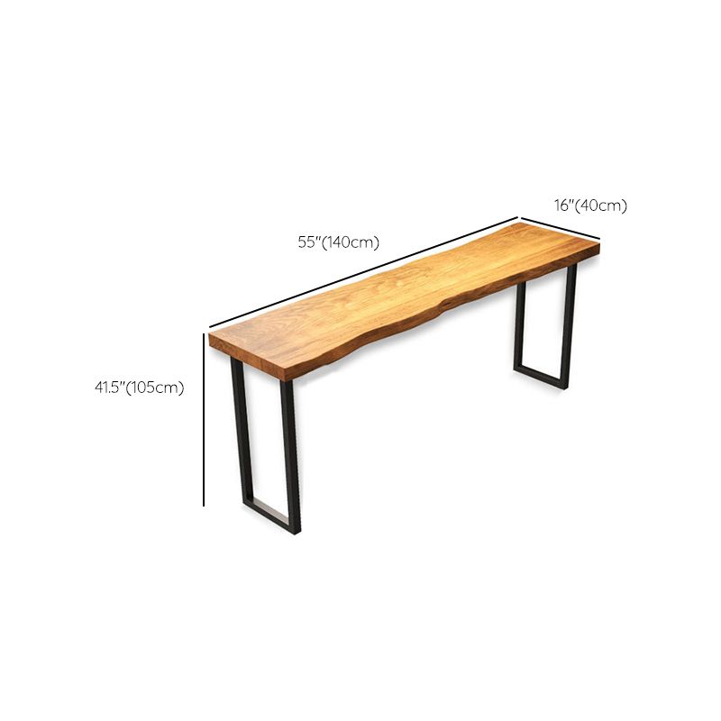 1/4/5 Pieces Modern Table Set Bar Rectangle Wood Counter Table  with Backless Stools