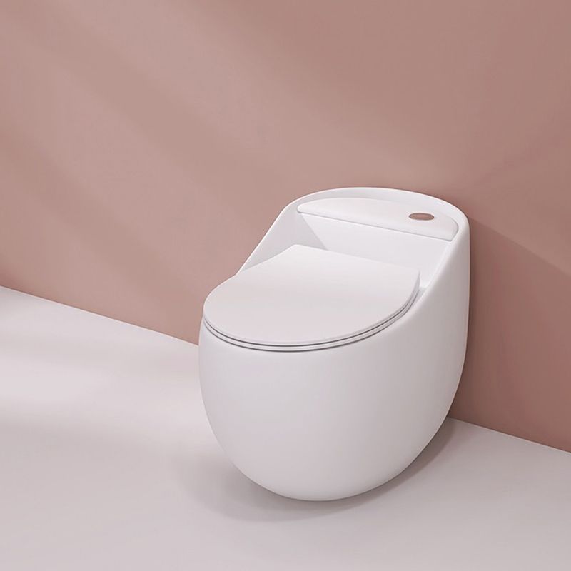 Contemporary Siphon Jet Toilet Floor Mounted Urine Toilet for Washroom