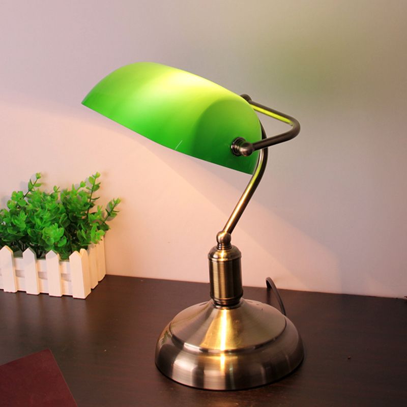 Stile moderno a forma unica da tavolo da tavolo vetro 1 luce da tavolo leggera