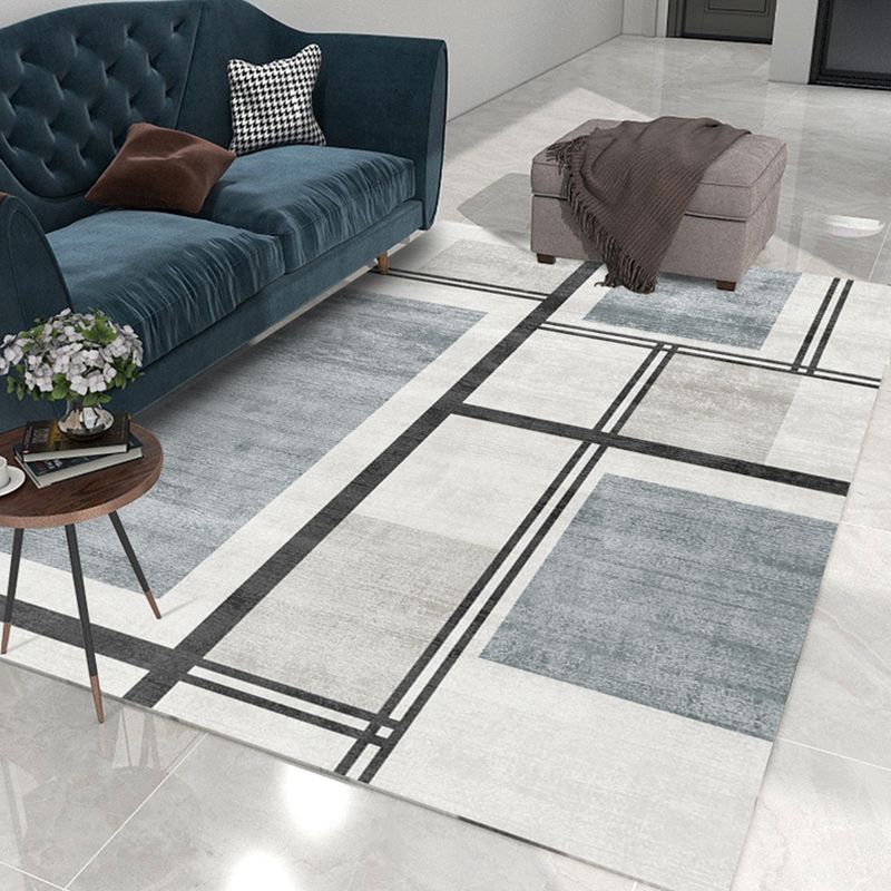 Oranje modern tapijt blending kleurblok indoor tapijt waswasbalk tapijt voor woningdecoratie