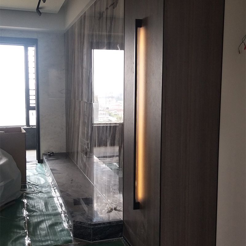 Nordische moderne Streifenform Wand Licht Wohnzimmer Einfache LED -Wandhalterung Leuchte Leuchte