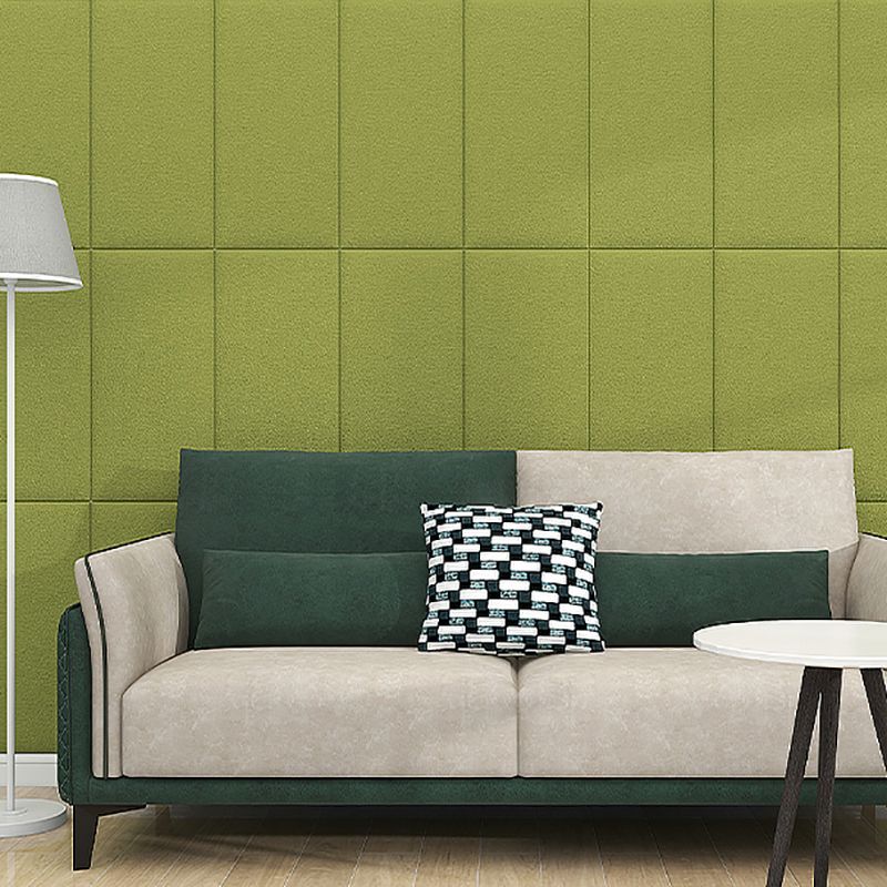 Modern Plain Wall Paneling Peel and Press Soundproof Backsplash Panels
