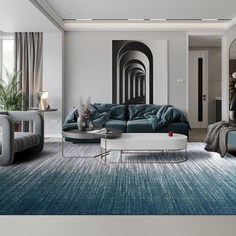 Multi-Color Geometrical Print Rug Polypropylene Modernism Carpet Machine Washable Non-Slip Backing Stain Resistant Rug for Great Room