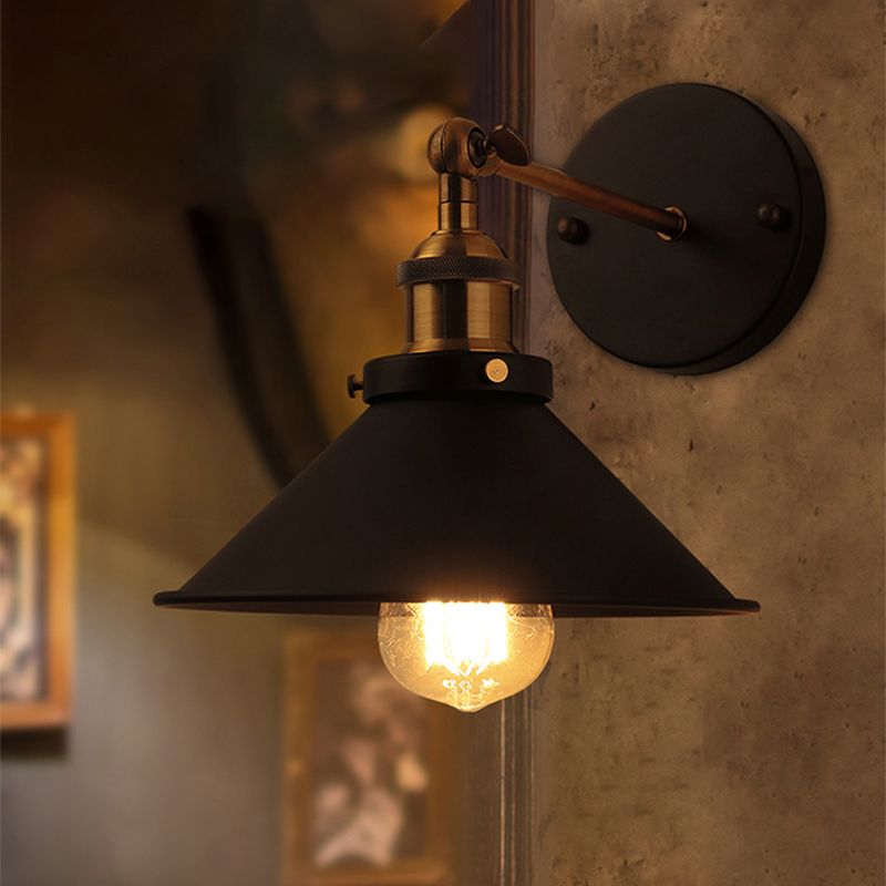 Light Light de luminaire de luminaire à applique industrielle simple pour le restaurant de cuisine