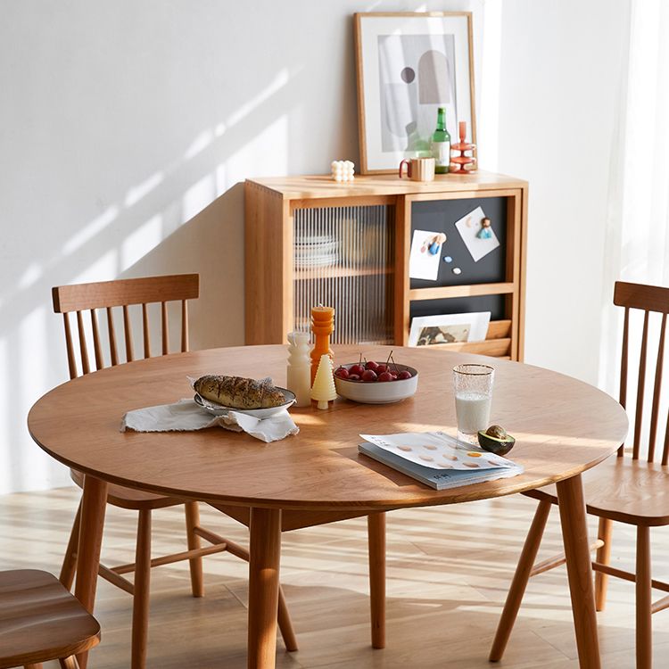 Round 4 Legs Home Furniture Solid Wood Dining Room Collection for Dining Room