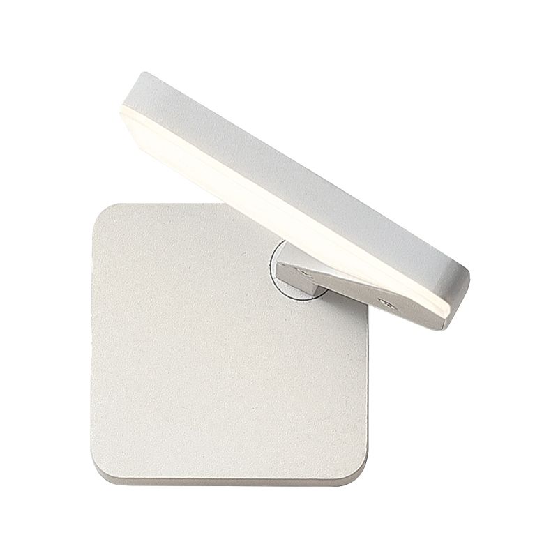 Simplicidad 1 Luz LED LED Splique Metal Rotating Wall Malling Lightsing para cabecera