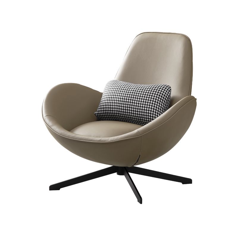 Accent Chair 33.46" L x 31.88" W x 32.67" H Arms Included Lounge Chair for Living Room
