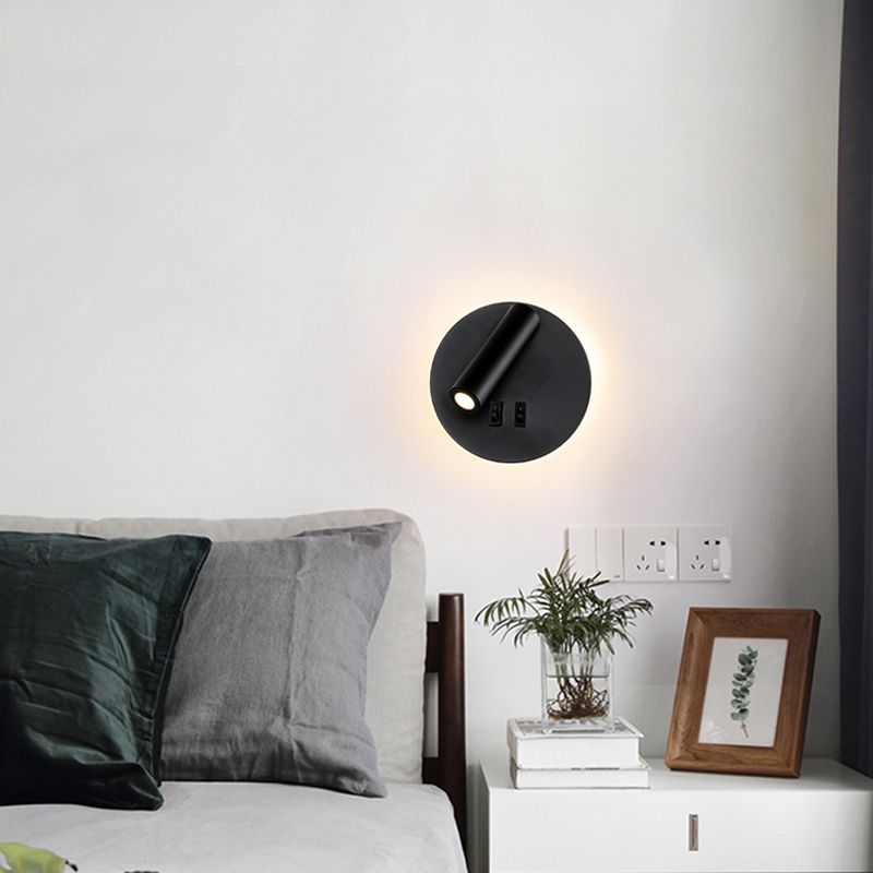 LED moderna luz de pared de la pared Luz de luz simple al lado de la luz de la sala de estudio de la luz Light