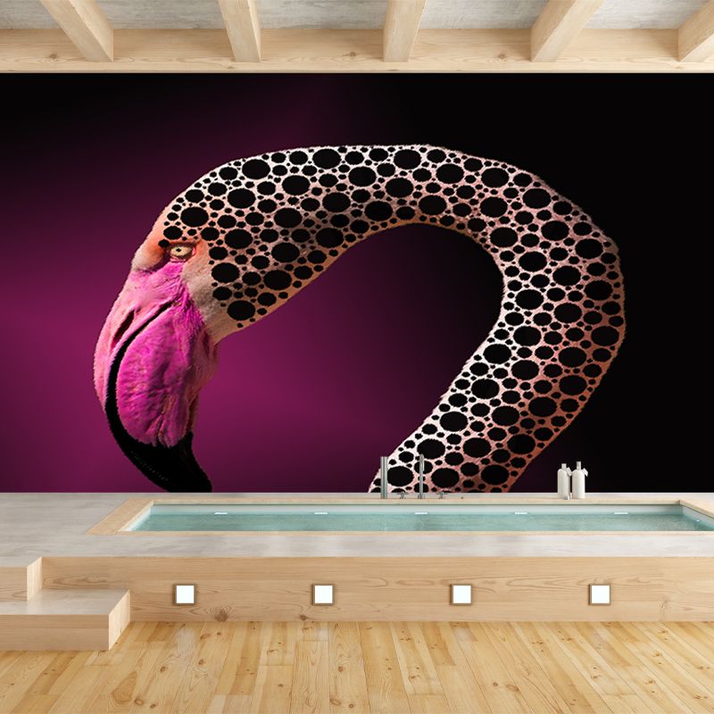 Flamingo Tropica Home Decor Modern Sitting Room Bedroom Wall Decoration Wallpaper