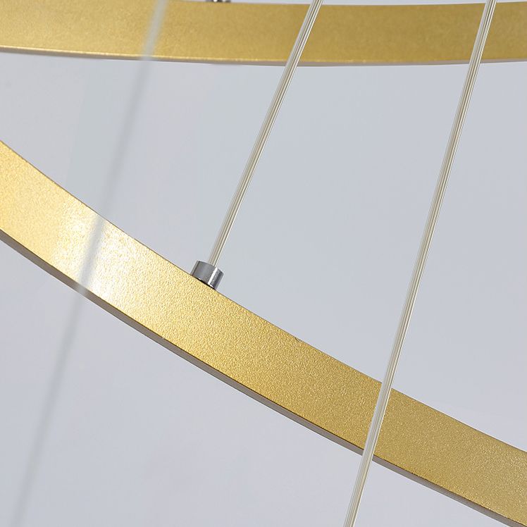 Semplice lampadario a LED a LED caratteristico moderno semplice per sala da pranzo