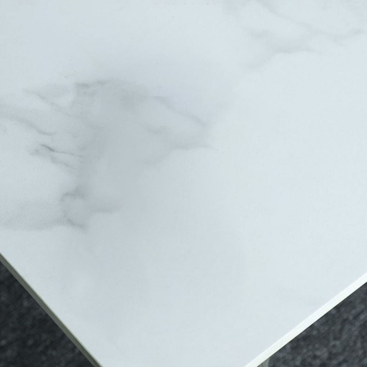 Nordic Rectangle Stone Dining Table 1/2/5/7 Pieces Dining Set for Dining Room