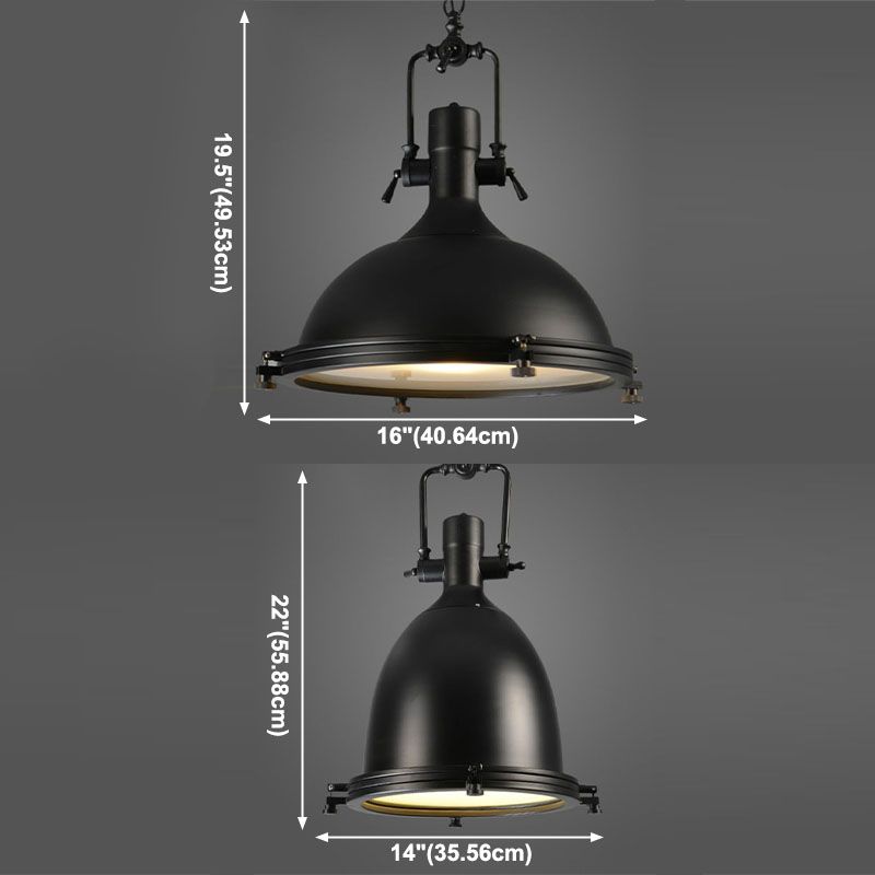 2 dimensioni per lampade in metallo opzionale a sospensione industriale sospensione per soggiorno