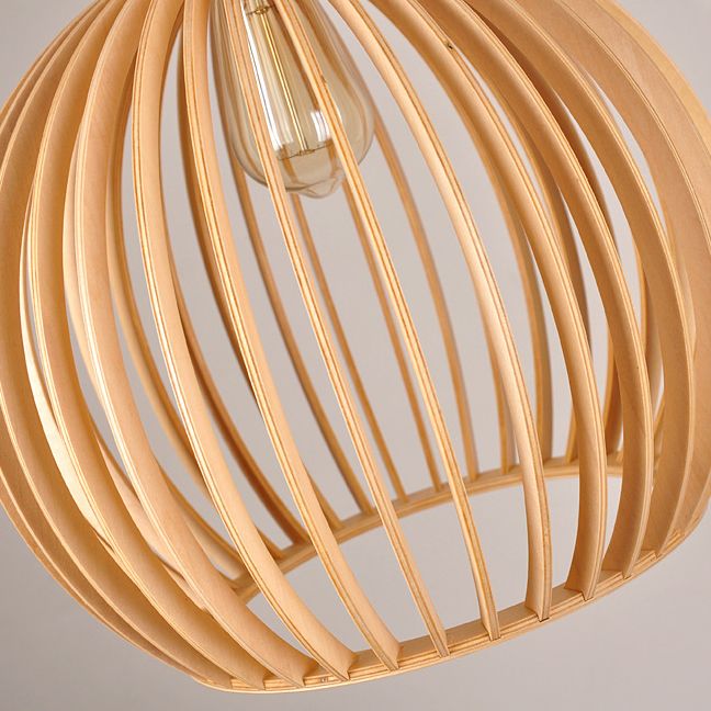 1 Lichthängerlampenvorrichtung moderner hölzerne Anhänger Licht für Esszimmer