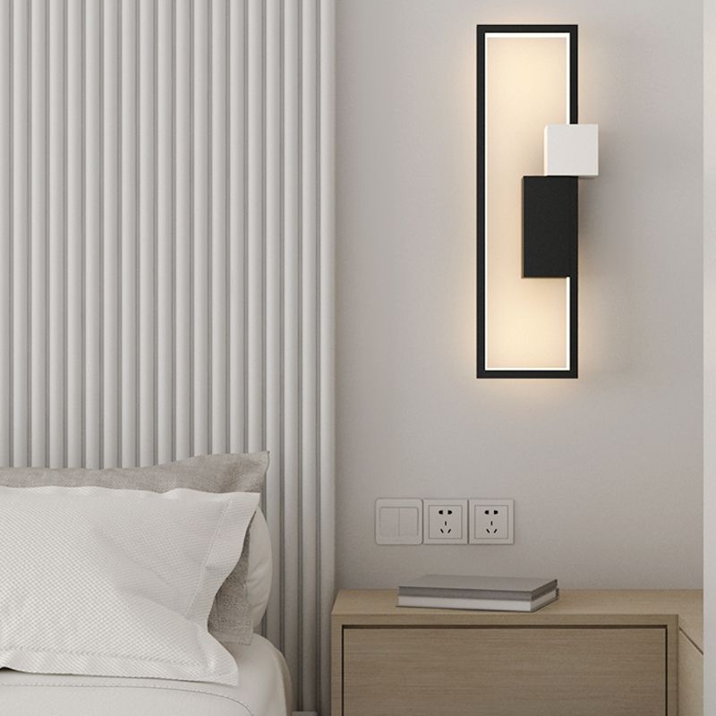 Lampada del monte a parete nordico MODERNO MODERNO STRUCA LED STRUATURA PERCHIRA PERCHIRA PER SOGNO SOGNO