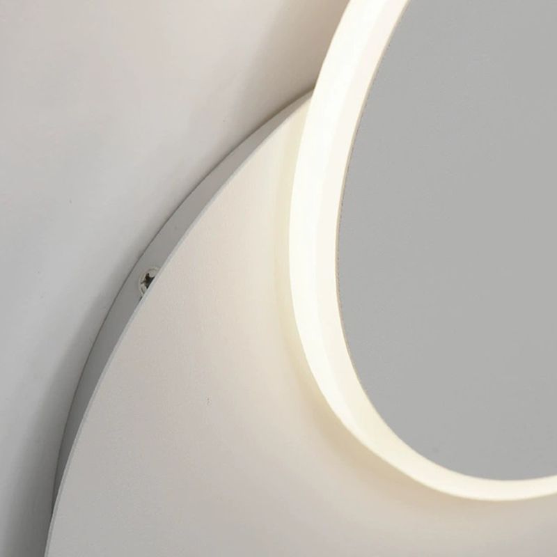 Geometrische Form Metallwandbeleuchtung moderner Stil 1 Licht Wandleuchte Leuchte