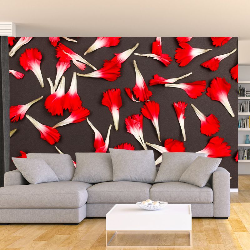 Beautiful Flower Wall Mural Decal Colorful Mural Wallpaper for Girl Bedroom