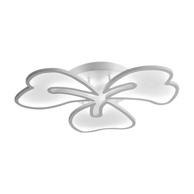 Montage de la fleur en fleur en fleur en acrylique 3/4/5 Lumières LED LECLUR DES PLACIERS EN CHAUD / BLANC / NATUREL