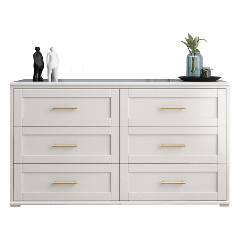 17.55-inch Width Solid Wood Storage Chest Classic Glam Storage Chest Dresser