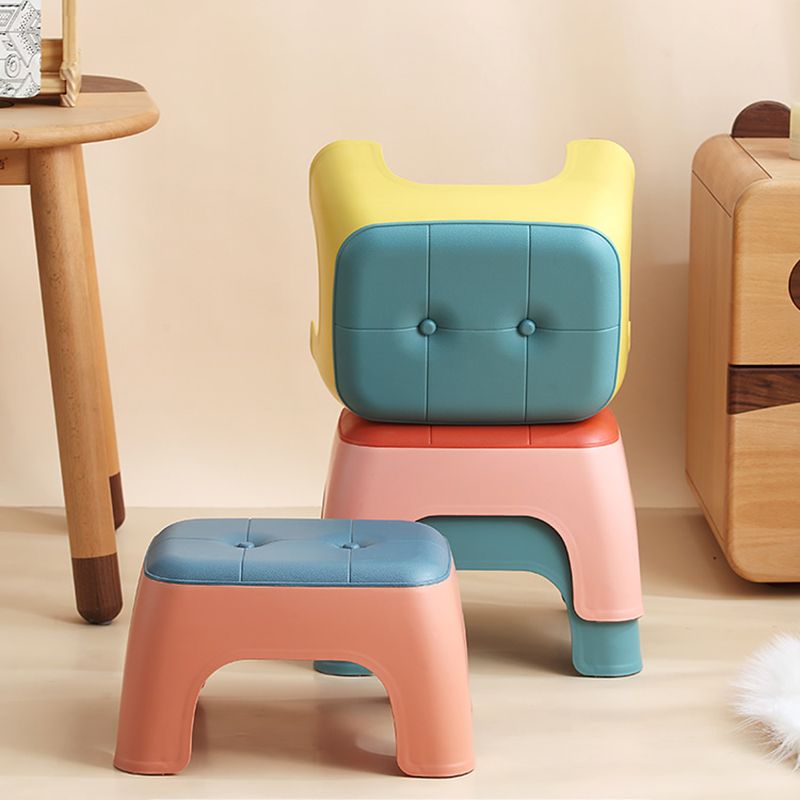 Orange Water Resistant Standard Rectangle Line PVC Standard for Drawing Room