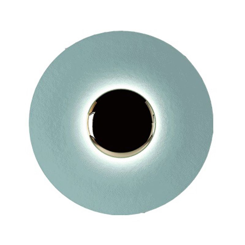 Forma a forma di metallo rotondo sconce moderno apparecchi di illuminazione a parete singola a parete singola