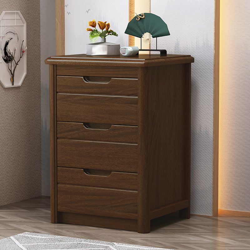 Traditional Solid Wood Storage Chest Dresser Bedroom Vertical Dresser