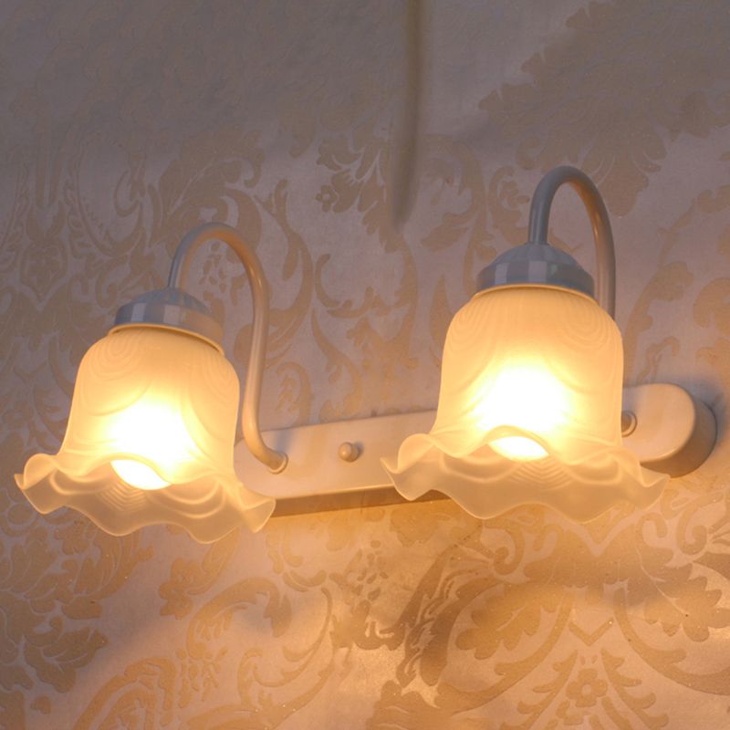 Gooseneck Vanity Mirror Lights  American Minimalist Style Glass Vanity Light