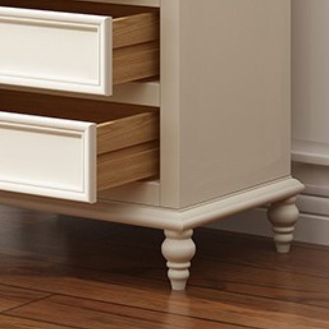 American Traditional Lingerie Chest Birch Storage Chest Dresser for Bedroom