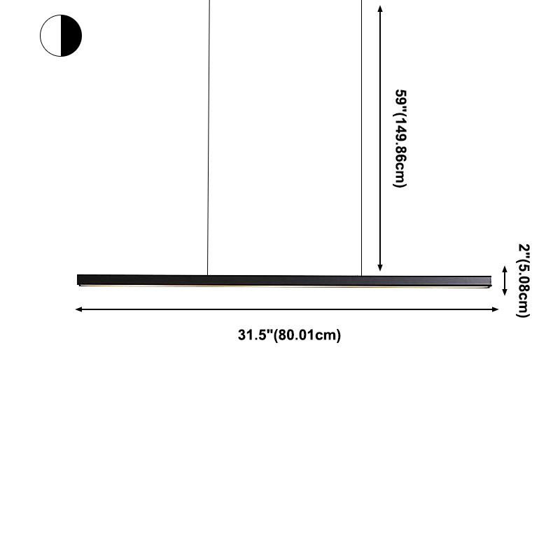 Moderne LED Island Leuchte Nordic einfach