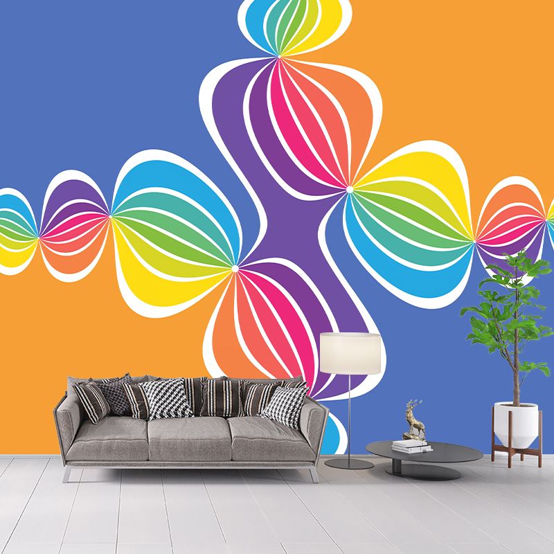 Abstract Geometry Painting Mural Wallpaper Illustration Indoor Wall Mural