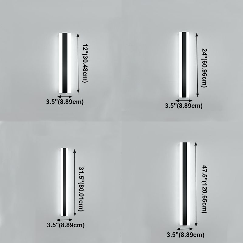 Linear wall light Wall Mount Light Fixture Modern Wall Sconce Lighting