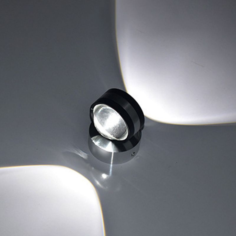 Contemporary Style Geometric Wall Lighting Metal 2 Lights Wall Sconces