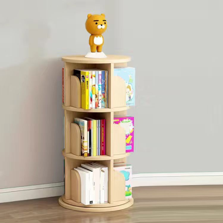 Libreria in stile scandinavo libreria chiusa in legno massiccio per la sala da studio per ufficio a casa