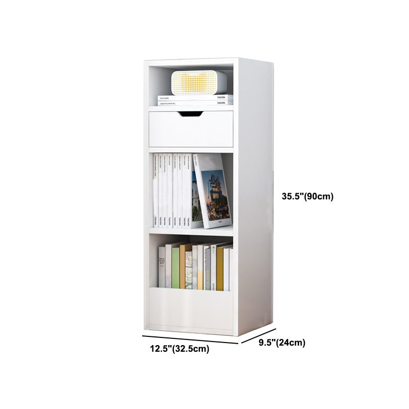 Contemporary Manufactured Wood Bookshelf Standard Home Bookcase