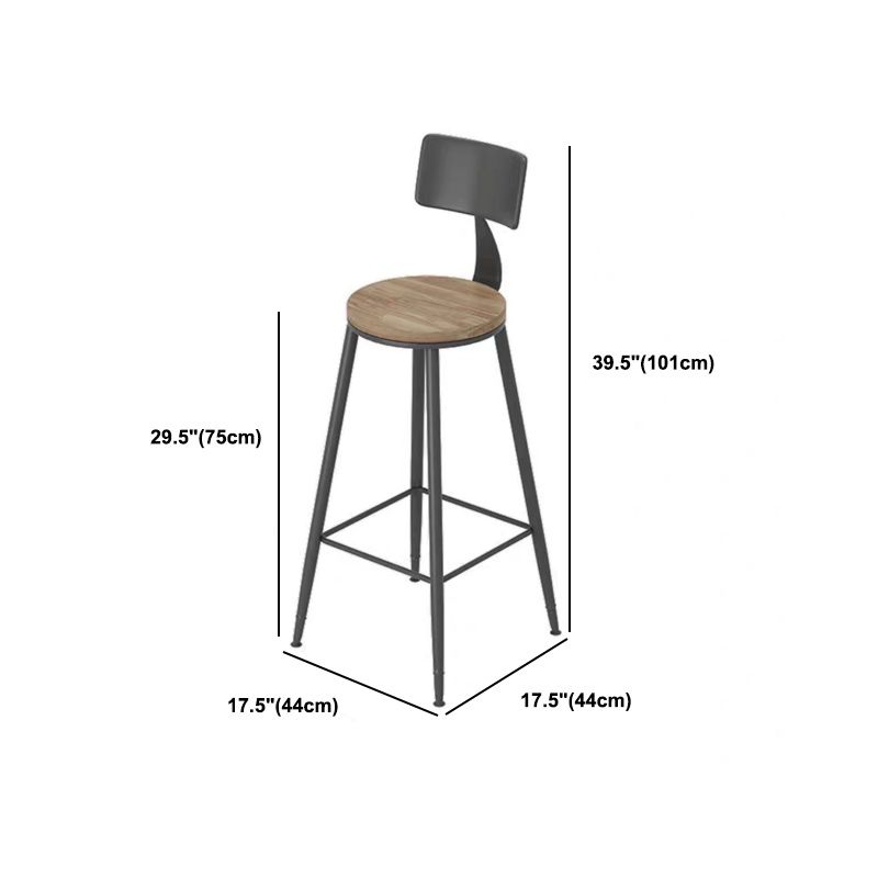 Modern Rectangle Pub Table Set 1/5 Pieces Wooden Counter Table with High Stools