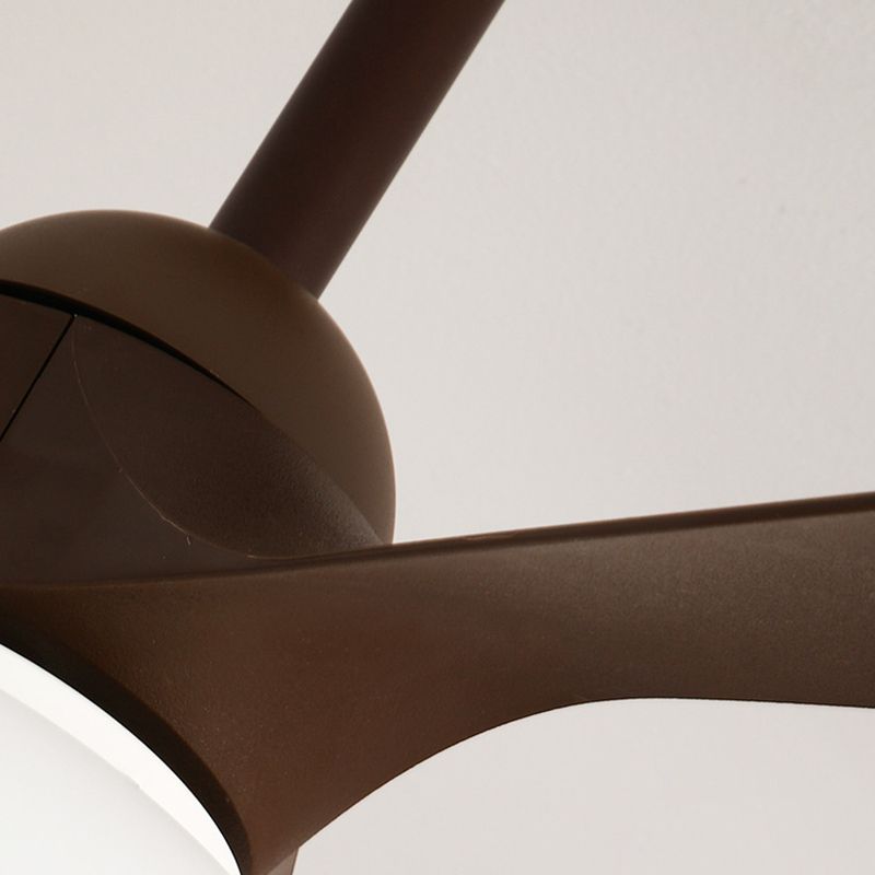 Fan Shape Metal Ceiling Fans Modern Style 1-Light Ceiling Fan Fixtures