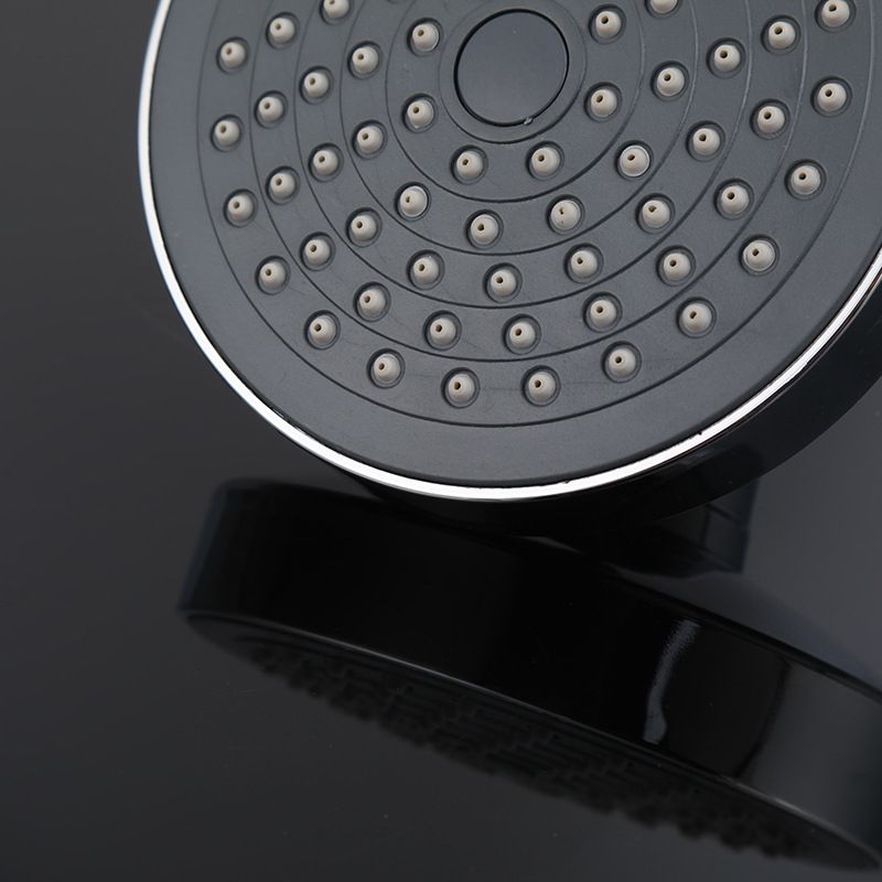 Round Fixed Shower Head Traditional Style Metal 5-inch Fixed Shower Head