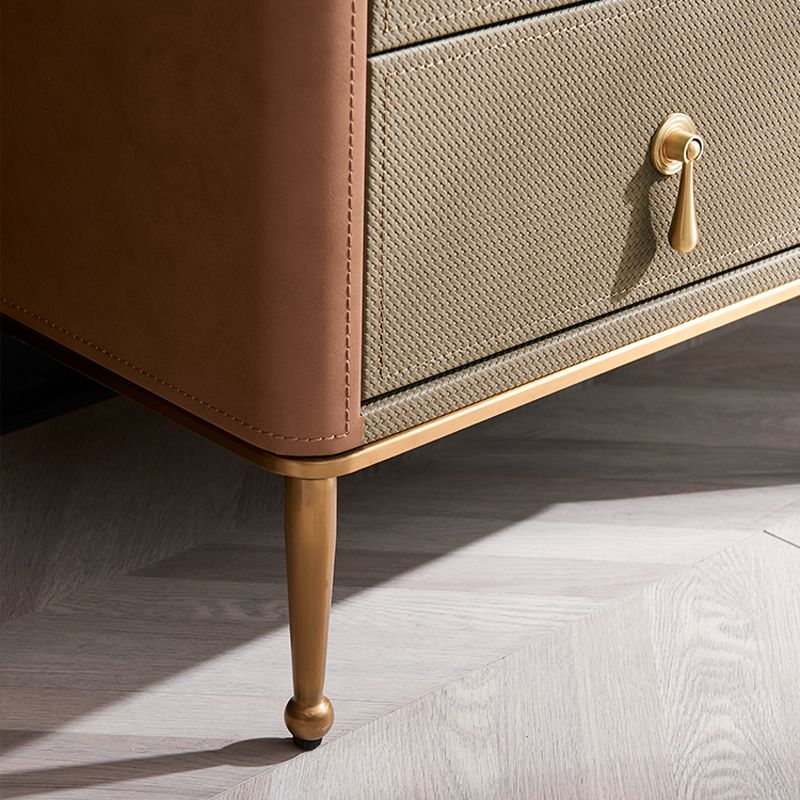 Glam Vertical Dresser 3/4/5 Drawers Storage Dresser for Bedroom