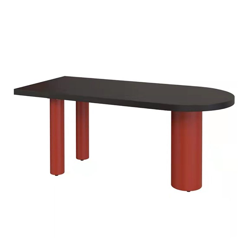 Solid Wood Dining Table Simplicity Style Dining Site Table with 3-foot