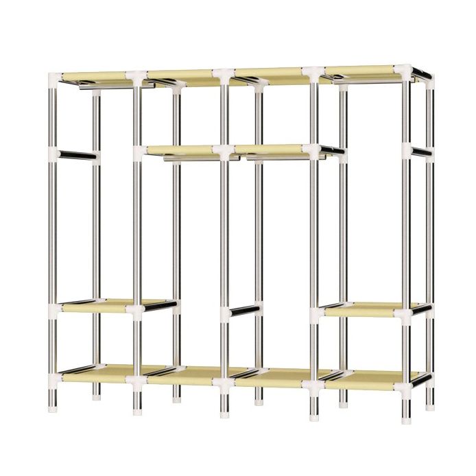 Hinged Wardrobe Closet with Legs Contemporary Wardrobe Armoire